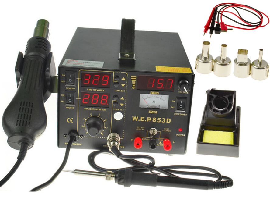 Spájkovacia stanica 3v1 WEP 800 W